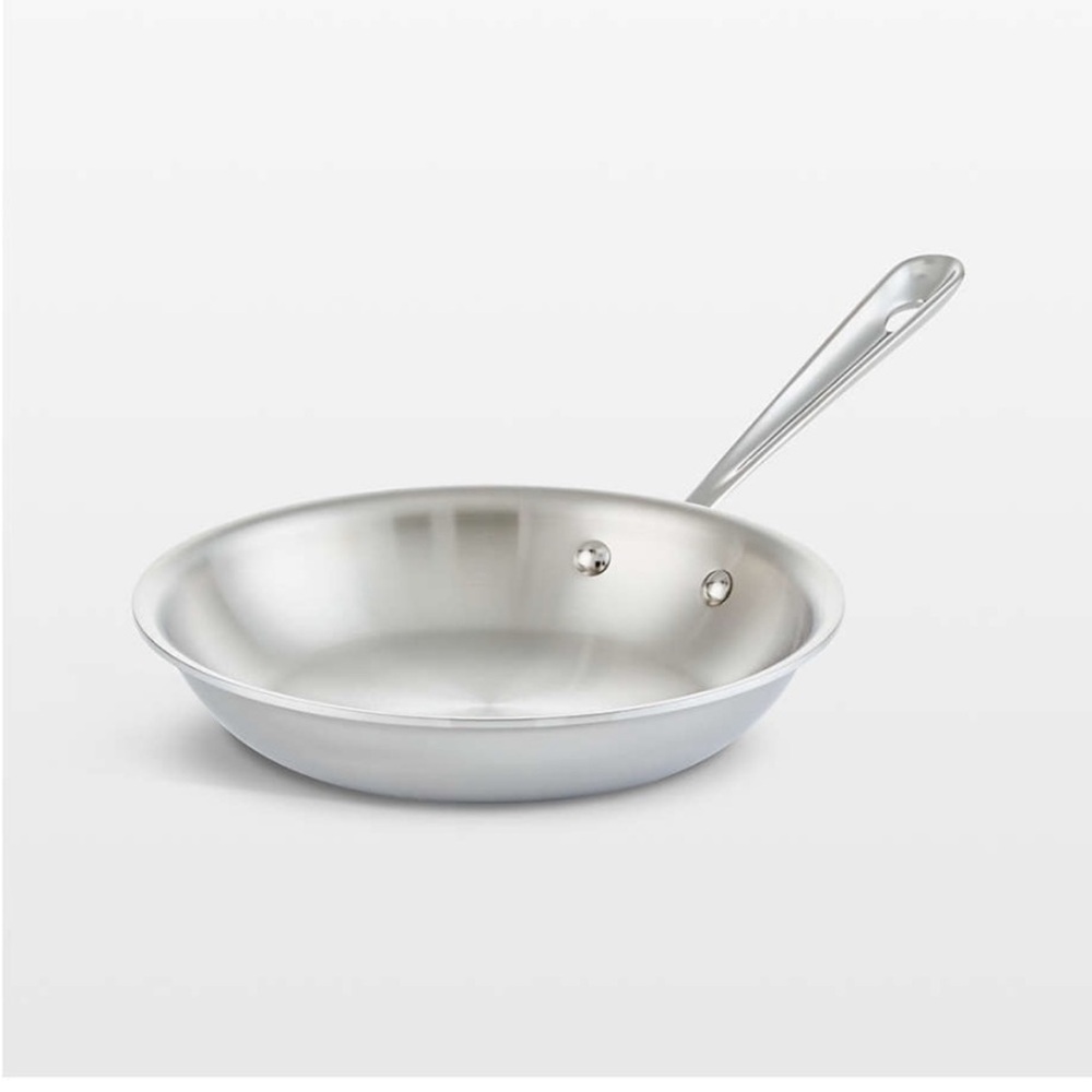 NEW ALL CLAD D3® Tri-Ply Stainless-Steel 8” 
Fry Pan - Picture 2 of 15